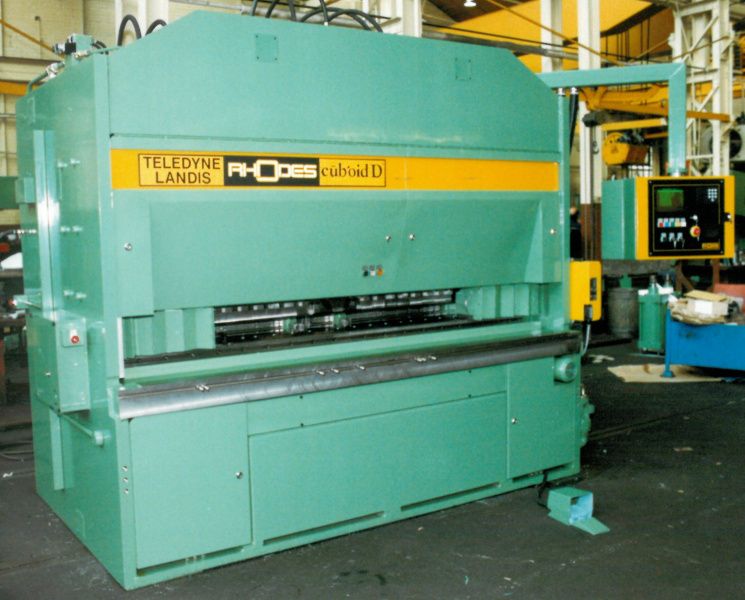 Cuboid Metal Bending Machines in the UK, Sheet metal bending equipment